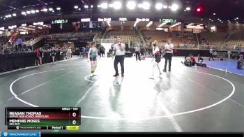 105 lbs Cons. Semi - Reagan Thomas, Naples High School Wrestling vs Memphis Moses, RPA RIOT