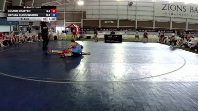 144 lbs Colton Shaffer, Iowa Red vs Nathan Klingensmith, Pennsylvania Red