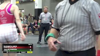136 lbs Round 6 (16 Team) - Taylor Dawson, Illinois vs Elizabeth Urick, Sisters On The Mat