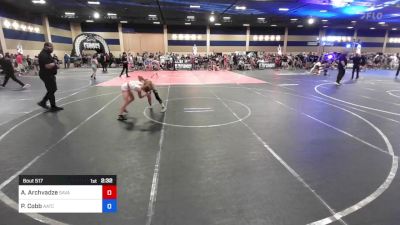 83 kg Rr Rnd 2 - Anzor Archvadze, Savage House WC vs Peyton Cobb, AATC (All American TC)