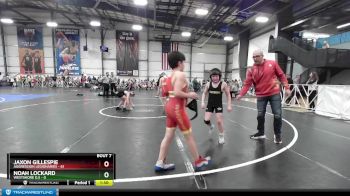 96 lbs Rd# 5- 3:45pm Friday Final Pool - Jaxon Gillespie, Aggression Legionaries vs Noah Lockard, Westshore D.S