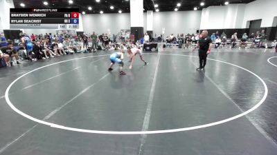 113 lbs Brayden Wenrich, Pennsylvania Red vs Rylan Seacrist, Ohio Scarlet