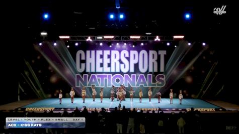 ACX - K1SS KATS [2026 L1 Youth - Flex - Small Day 1] 2026 CHEERSPORT National All Star Cheerleading Championship