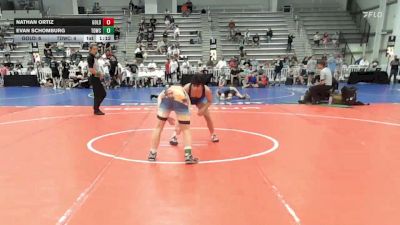 120 lbs Rr Rnd 2 - NATHAN ORTIZ, Gold Standard Wrestling - HSB vs Evan Schomburg, TDWC Maniacs Grey - HSB