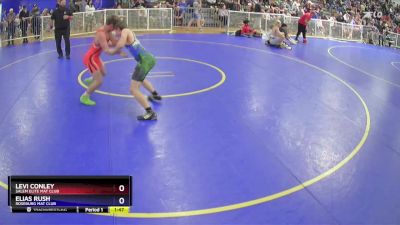 144 lbs Cons. Round 1 - Levi Conley, Salem Elite Mat Club vs Elias Rush, Roseburg Mat Club