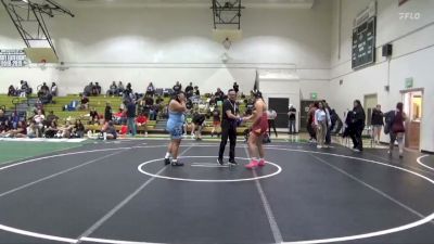 235 lbs Round 2 - Valeria Fuentes, Moorpark College vs Grace Mercado, Sacramento City College