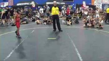 56 lbs Round 4 (6 Team) - Tate Russell, Steel Valley vs Mason Ezersky, Combative Sports Athletic Center