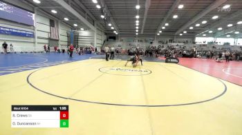 152 lbs Round Of 16 - Sean Crews, GA vs Ousmane Duncanson, NY