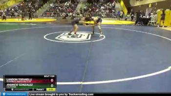 138 lbs Cons. Round 3 - Andrew Gonzalez, California vs Landon Tofanelli, Silverback Wrestling Club