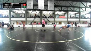 100-110 lbs Quarterfinal - Trevor Cole, Mexico vs Griffin Finch, Quincy