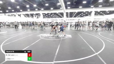 144 lbs Round Of 16 - MichaelAngelo De Leon, Oakdale, Wrestling vs Isaiah Otto, Havre WC