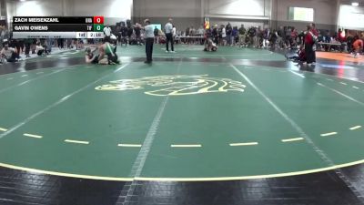 165 lbs Champ. Round 2 - Gavin Owens, Tiffin vs Zach Meisenzahl, Unattached