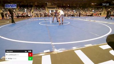 126 lbs Semifinal - Max Linthicum, Sallisaw Takedown Club vs Caleb Miller, Fort Gibson Youth Wrestling