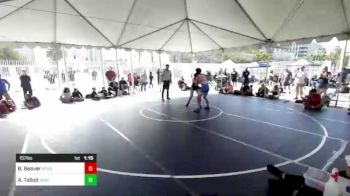 157 lbs Round Of 32 - Brandon Beaver, Venom WC vs Andrew Talbot, Dominator WC