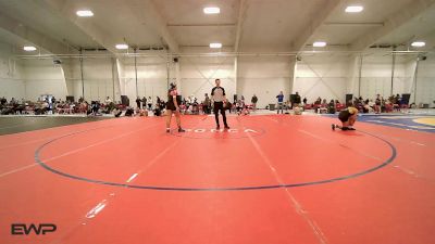 138 lbs Rr Rnd 2 - Sofia Selige, Sand Springs JH Girls vs J'La Underwood, Woodland Girls