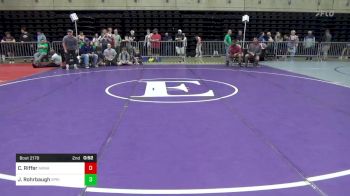 140 lbs Consi Of 8 #2 - Connor Riffer, Armagh vs Jack Rohrbaugh, Spring Grove