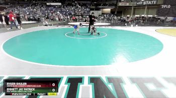 53 lbs Cons. Round 4 - Emmett Jay Patrick, Mat Demon Wrestling Club vs Ryker Shuler, White River Hornets Wrestling Club
