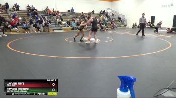 135-138 lbs Round 5 - Taylor Hoskins, Center Point-Urbana vs Jayven Frye, Linn-Mar