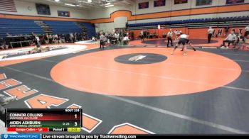 184 lbs Champ. Round 2 - Aiden Ashburn, John Carroll University vs Connor Collins, Wisconsin-Eau Claire
