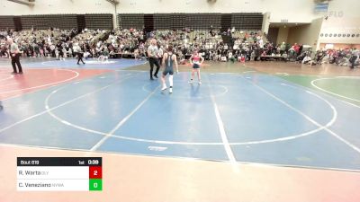 78-M lbs Round Of 16 - Redmond Warta, Olympic vs Camron Veneziano, Newtown (CT) Youth Wrestling