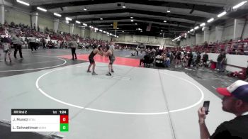 130 lbs Rr Rnd 2 - Juan Munoz, Stout Wr Acd vs Levi Schwettman, Durango WC