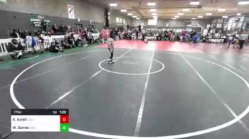 77 lbs Quarterfinal - Aiden Axtell, Colorado Bad Boys vs Miguel Gamez, Brighton WC