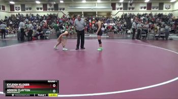 145 lbs Round 1 - Kyleigh Kloser, Western Dubuque vs Adison Clayton, Independence