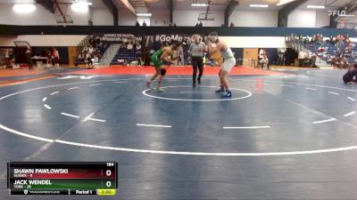 184 lbs Finals (2 Team) - Jack Wendel, York vs Shawn Pawlowski, Sussex