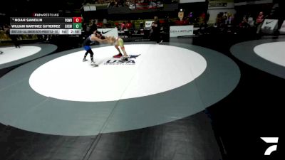 Champ. Round 2 - Noah Sandlin, Poway Wrestling vs William Martinez Gutierrez, Centennial High School Wrestling