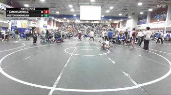 126 lbs Cons. Round 2 - Damian Arreola, Granite Hills vs Hector Rodriguez, Victor Valley