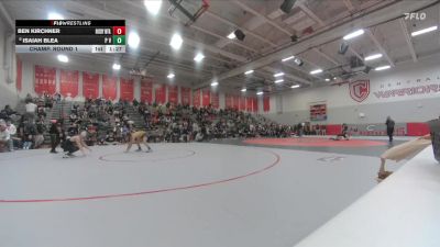 126 lbs Champ. Round 1 - Ben Kirchner, Rocky Mountain vs Isaiah Blea, Piedra Vista