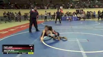 49 lbs 1st Place Match - Tuff Jump, Comanche Bad Boyz Wrestling Cl vs Dayton Rice, Piedmont Youth Wrestling