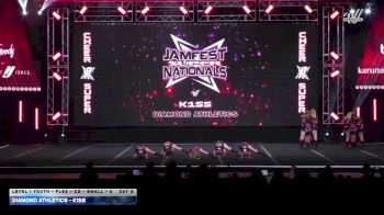 Diamond Athletics - K1SS [2026 L1 Youth - Flex - D2 - Small - A DAY 2] 2026 JAMfest Cheer Super Nationals