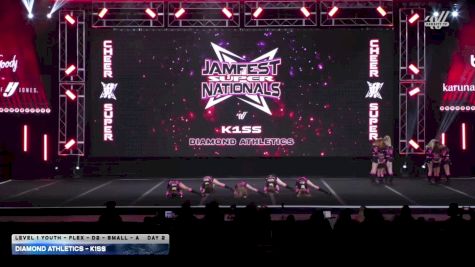 Diamond Athletics - K1SS [2026 L1 Youth - Flex - D2 - Small - A DAY 2] 2026 JAMfest Cheer Super Nationals