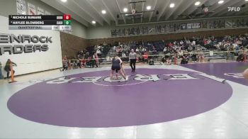 145 lbs Quarterfinal - Nichole Sumare, Burns/Pine Bluffs vs Haylee Blomberg, Campbell County