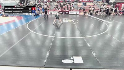 117 lbs Round 3 (12 Team) - Savannah Tittelback, East Stroudsburg University vs Theresa Zeppetelli, Felician