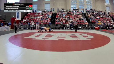 175 lbs 3rd Place Match - Jordan Crouch, Pope Saint John Paul II Preparatory School vs Xander Hatcher, Boyd Buchanan High School