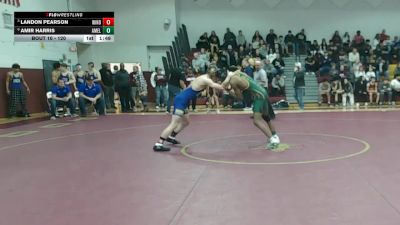 120 lbs Quarterfinal - Landon Pearson, Windsor vs Amir Harris, Amelia