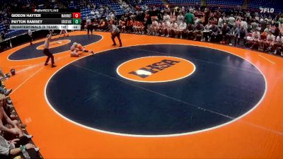 120 lbs Quarterfinals (8 Team) - Payton Ramsey, Crystal Lake (Central) vs Gideon Hayter, Mahomet (M.-Seymour)