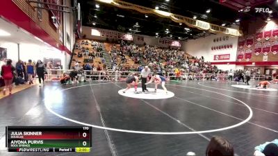 170 lbs Champ. Round 2 - Julia Skinner, Douglas vs Aiyona Purvis, Rock Springs