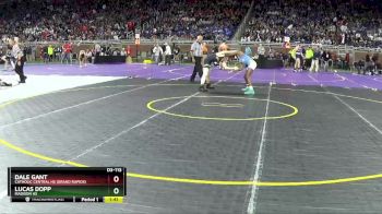 D3-113 lbs Champ. Round 1 - Dale Gant, Catholic Central HS (Grand Rapids) vs Lucas Dopp, Madison HS