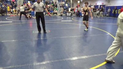 138 lbs Quarterfinal - Jacob Hensley, Quest W.C. vs Carter Crumm, Ben Logan