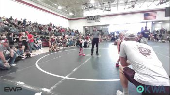 66 lbs Rr Rnd 2 - Tinslynn Burdick, Perry Wrestling Academy vs Brylynn Revier, Morrison Takedown Club