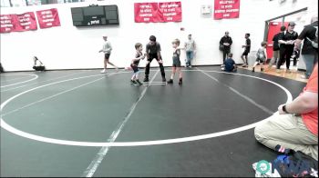 52 lbs Round Of 16 - Knox Kincaid, Cowboy Wrestling Club vs Damien Heineken, Bridge Creek Youth Wrestling