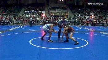 130 lbs Consolation - Kayden Cartee, Sunkist Kids/Monster Garage vs Matthew Hedge, Colorado Top Team