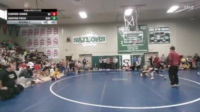 31 lbs Round 2 - Hunter Pech, No Limit Wrestling Club vs Carver Jones, Wapsie Valley