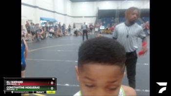 56 lbs Round 3 (4 Team) - Eli Shepard, Ohio Heros vs Constantine Nogueras, Bad Bass