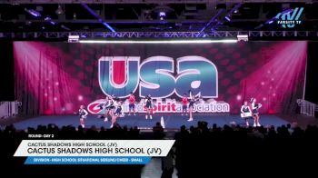 Cactus Shadows High School (JV) - Cactus Shadows High School (JV) [2025 High School Situational Sideline/Cheer - Small Day 2] 2025 USA Spirit Natl's/Collegiate Champs/Jr. Natl's