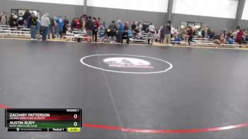 53-56 lbs Round 1 - Zachary Patterson, Ascend Wrestling Academy vs Austin Rudy, Elma Wrestling Club