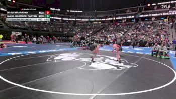 G170-4A Champ. Round 1 - Malia Martinez- Castro, Monte Vista Girls vs Bralynn Arroyo, Wiggins School District Girls